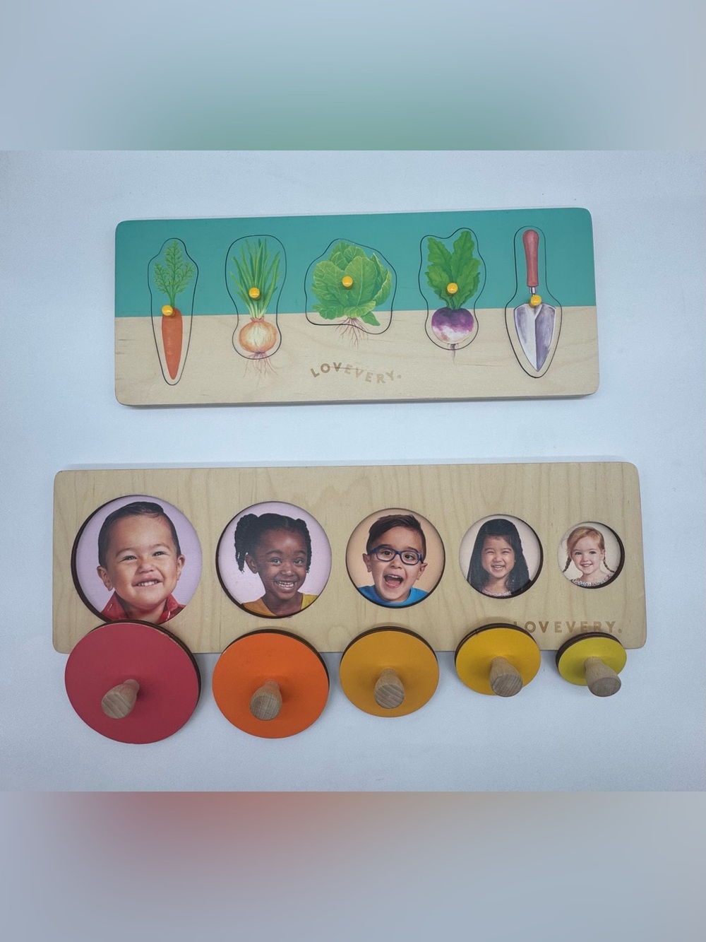 Lovevery Wooden Peg Puzzles